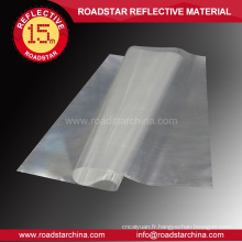 rouleau de pvc prismatique réfléchissante durable